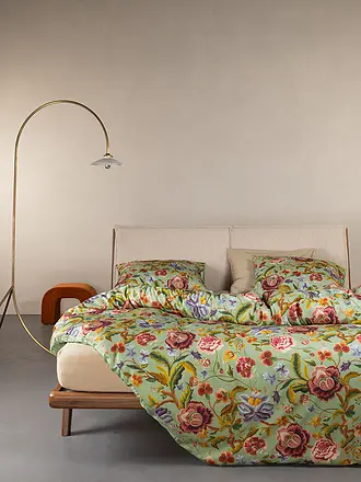ESSENZA | Twill Bettwäsche 70x90cm / 140x200cm ROSANELLA Basil Green | hellgrün